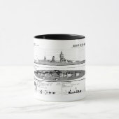 Battleship Dunkerque Tasse (Zentrum)
