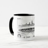 Battleship Dunkerque Tasse (Vorderseite Links)