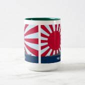 Battleship Kongo Zweifarbige Tasse (Mittel)