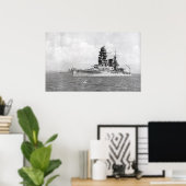 Battleship Nagato Poster (Heimbüro)
