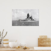 Battleship Nagato Poster (Küche)