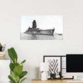 Battleship Nagato Poster (Heimbüro)