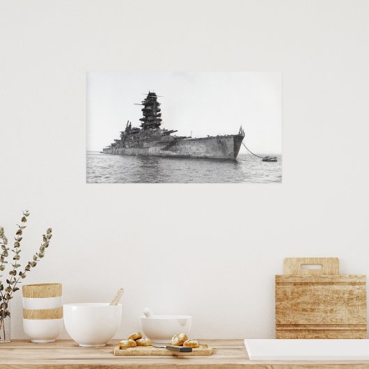 Battleship Nagato Poster (Küche)