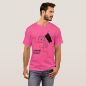 Battleship Potemkin Minimalistisch Eisenstein T-Shirt (Vorne ganz)
