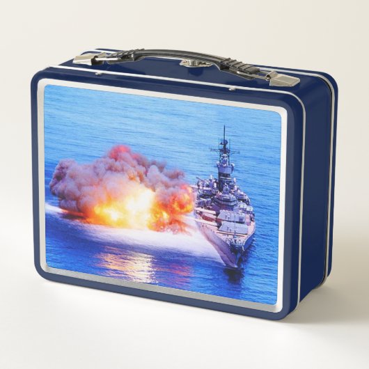 Battleship-Power Metall Brotdose (Rückseite)