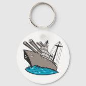 Battleship-Schlüsselanhänger Schlüsselanhänger (Rückseite)