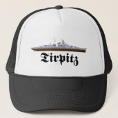 Battleship Tirpitz Cap Truckerkappe (Vorderseite)