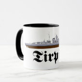 Battleship Tirpitz Mug Tasse (Vorderseite Links)