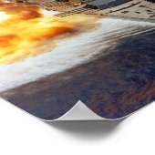 Battleship USS Iowa Broadside - 1984 Poster (Ecke)