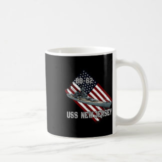 Battleship Uss New Jersey Bb-62 &amp; Kampfwarsch Kaffeetasse