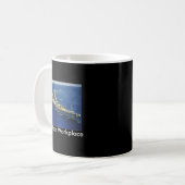 Battleship Uss New Jersey Kaffeetasse (Vorderseite Links)