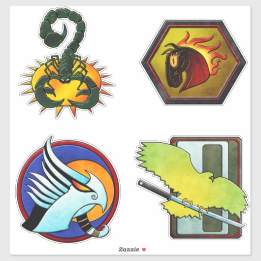 Battletech Aufkleber (Blatt)