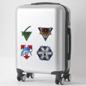 Battletech Aufkleber (Koffer)