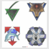 Battletech Aufkleber (Blatt)