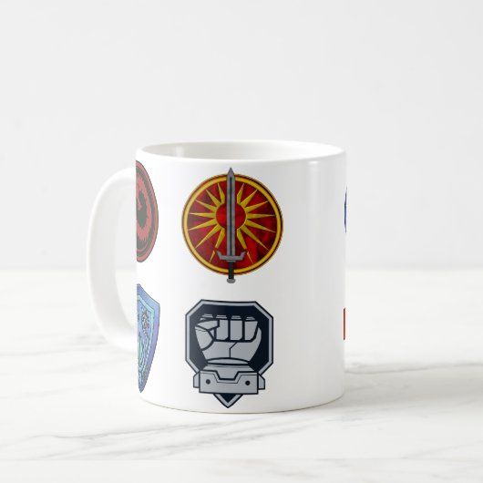 Battletech Clan Kaffeetasse (Vorderseite Links)