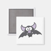 Batty Bat Magnet (Vorderseite/Rückseite)