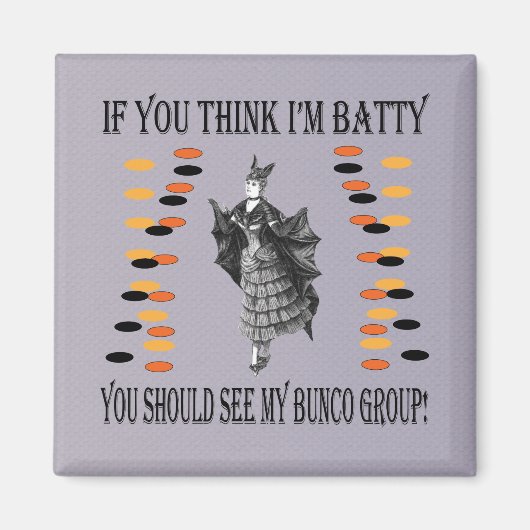 Batty Bunco Magnet (Vorne)