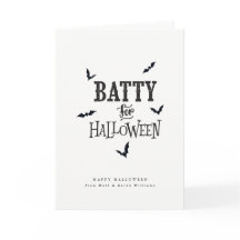 Batty für Halloween