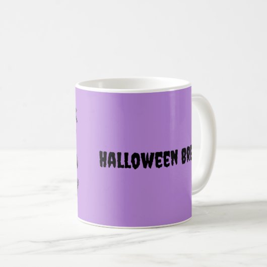 Batty Halloween Kaffeetasse (VorderseiteRechts)