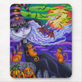 Batty Halloween Mousepad (Vorne)