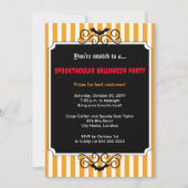 Batty Halloween-Party Einladung (Vorderseite)