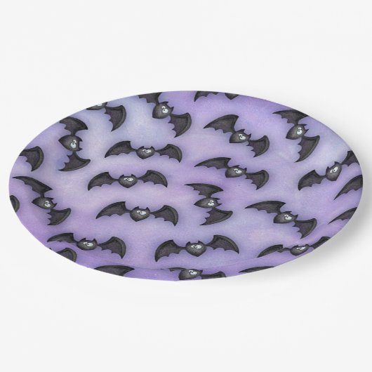 Batty Pappteller (Schrägansicht)