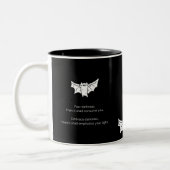 Batty The Bat Zweifarbige Tasse (Links)