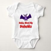 Batty Über Dedushka Baby Strampler (Vorderseite)