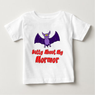Batty über meinen Mormor Baby T-shirt