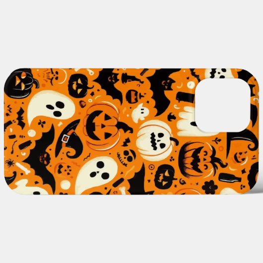 Batty und Boo-tiful Muster Case-Mate iPhone Hülle (Rückseite (Horizontal))