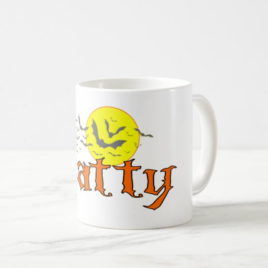 Batty Wonderland Tasse (VorderseiteRechts)