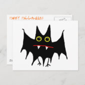 BattyBat Postkarte (Vorne/Hinten)