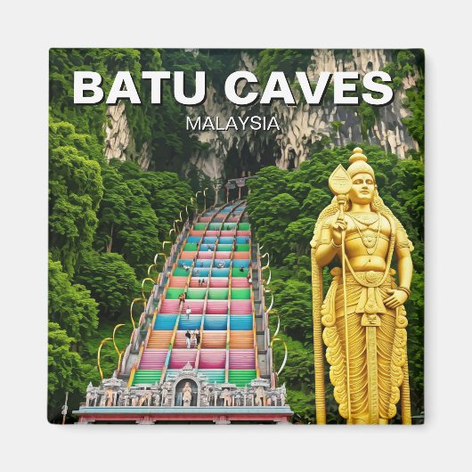 Batu Caves Malaysia Selangor Magnet (Vorne)