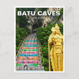 Batu Caves Malaysia Selangor Postkarte