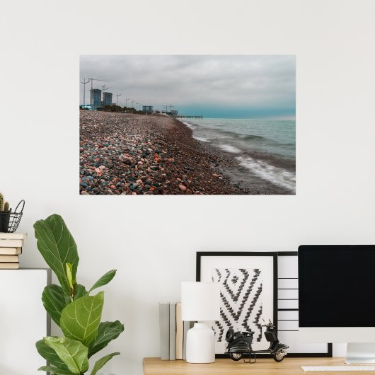 Batumi Meer. Georgia Poster (Heimbüro)