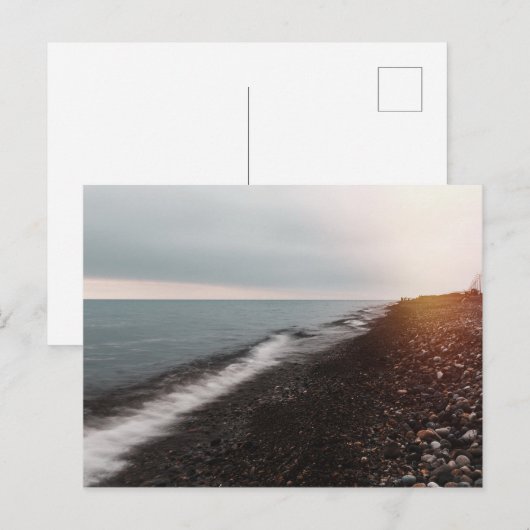 Batumi Meer. Georgia Postkarte (Vorne/Hinten)