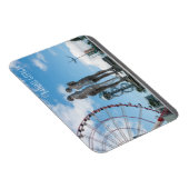 Batumi Stadt Georgia. Ali- und Nino-Statue Magnet (Rechte Seite)