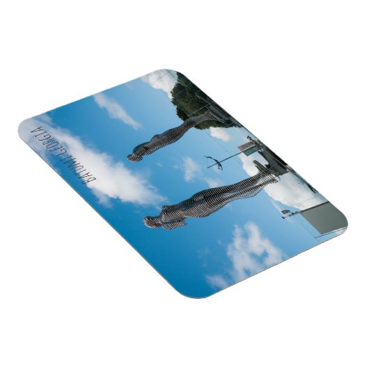 Batumi Stadt Georgia. Ali- und Nino-Statue Magnet (Rechte Seite)