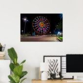 Batumi Stadt Georgia, Riesenrad Poster (Heimbüro)