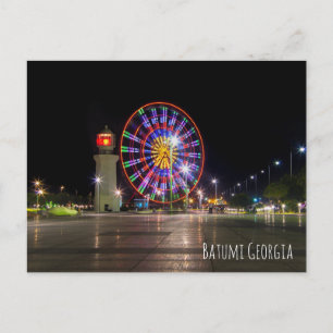 Batumi Stadt Georgia, Riesenrad Postkarte