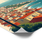 Batumi vintage Reiseplakat Poster (Ecke)