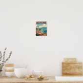 Batumi vintage Reiseplakat Poster (Küche)