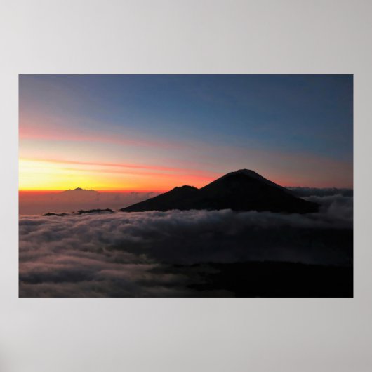 Batur Sunrise Poster (Vorne)