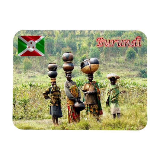 Batwa Women - Magnet (Horizontal)