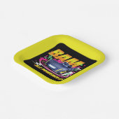 Batwheels™ Bam - Alle hochgefahren Pappteller (Gewinkelt)