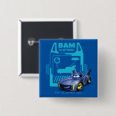 Batwheels™ Bam - Der Batmobile Button (Vorne & Hinten)