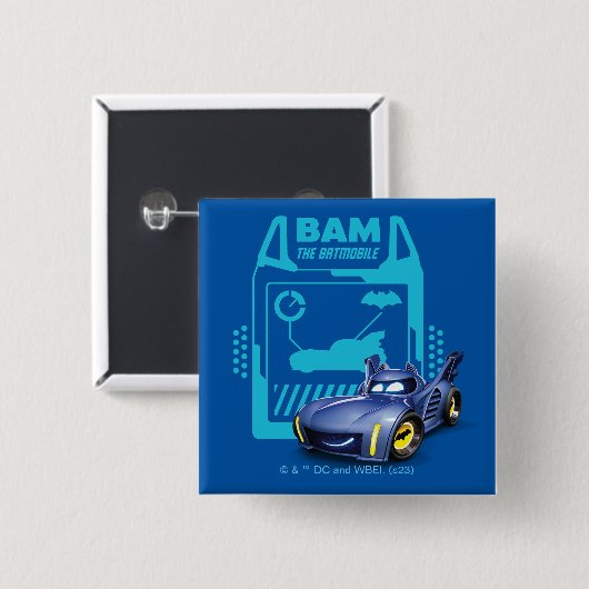 Batwheels™ Bam - Der Batmobile Button (Vorne & Hinten)