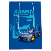 Batwheels™ Bam - Der Batmobile Mittlere Geschenktüte (Rückseite)