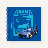 Batwheels™ Bam - Der Batmobile Notizblock (Vorderseite)