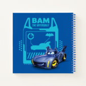 Batwheels™ Bam - Der Batmobile Notizblock (Rückseite)